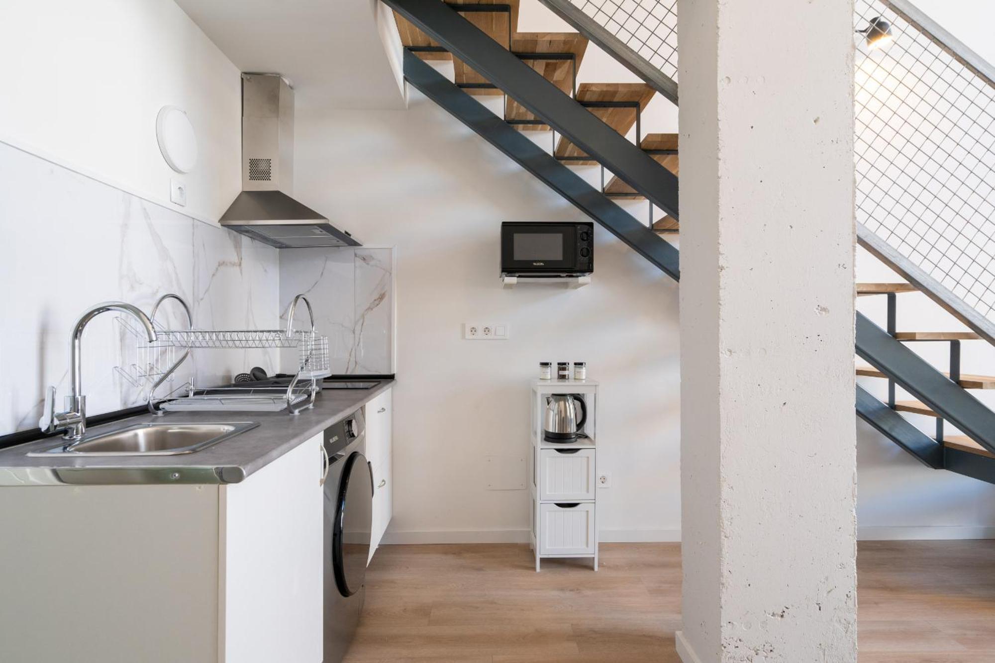 Loft Reformado Industrial Con Garaje Alquiler Temporal Daire Madrid Dış mekan fotoğraf